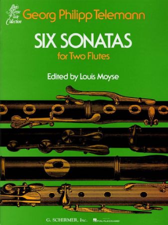 TELEMANN:SIX SONATAS FOR TWO FLUTES