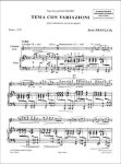 FRANCAIX:TEMA CON VARIAZIONI POUR CLARINETTE & PIANO