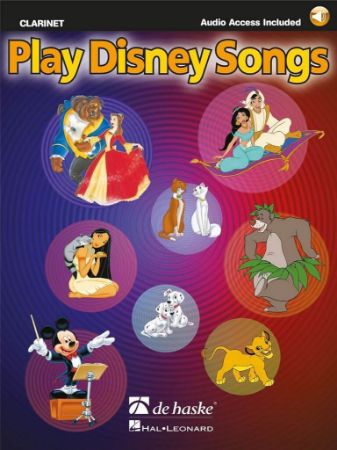 PLAY DISNEY SONGS CLARINET + AUDIO ACCESS