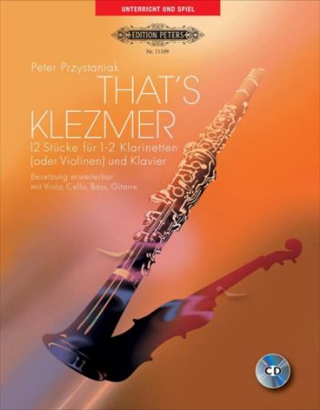 PRZYSTANIAK:THAT'S KLEZMER 12STUCKE FUR 1-2 KLARINETTEN( VIOLINEN)UND KLAVIER+CD