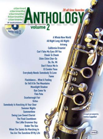 ANTHOLOGY 28 ALL TIME FAVORITES CLARINET VOL.2 + CD