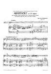 DORSSELAER:ARABESQUE EN SIb MAJEUR CLARINET AND PIANO