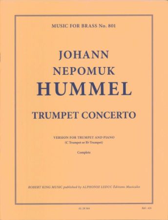 HUMMEL:TRUMPET CONCERTO IN E-FLAT