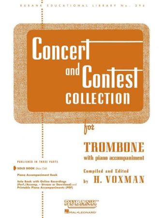 VOXMAN:CONCERT AND CONTEST COLLECTION SOLO TROMBONE