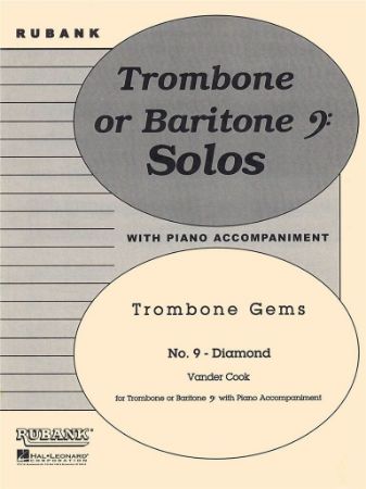 VANDERCOOK:DIAMOND TOMBONE GAMES NO.9 TROMBONE AND PIANO
