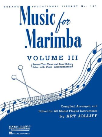 JOLLIFF:MUSIC FOR MARIMBA VOL.3