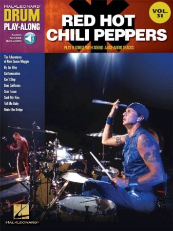 RED HOT CHILI PEPPERS PLAY ALONG DRUM + AUDIO ACCESS