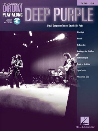 DEEP PURPLE PLAY ALONG DRUM + AUDIO ACCESS