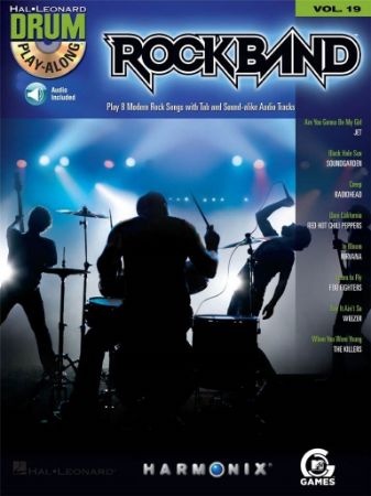 ROCKBAND PLAY ALONG DRUM + CD