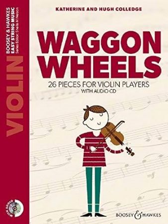 COLLEDGE:WAGGON WHEELS FOR VIOLIN +CD