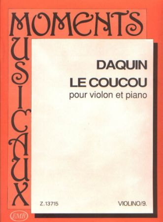 DAQUIN:LE COUCOU VIOLIN AND PIANO