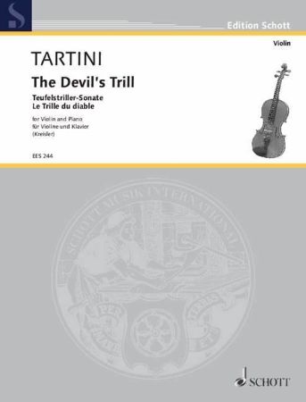 TARTINI:DEVIL'S TRILL VIOLIN AND PIANO (KREISLER)