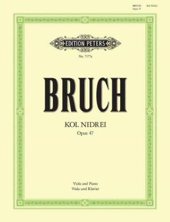 BRUCH:KOL NIDREI OP.47 VIOLA AND PIANO