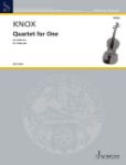 KNOX:QUARTET FOR ONE FOR VIOLA SOLO