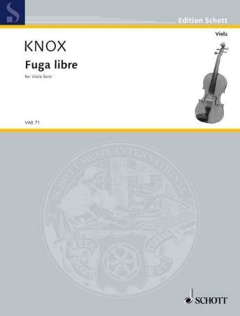 KNOX:FUGA LIBRE FOR VIOLA SOLO