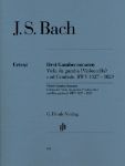 BACH J.S.:THREE GAMBA SONATAS BWV 1027-1029 FOR CELLO AND PIANO