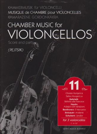 PEJTSIK:CHAMBER MUSIC FOR 3 CELLOS