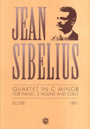 SIBELIUS:QUARTET IN C MINOR  SCORE AND PARTS