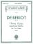 BERIT.THREE DOUS CONCERTANTS FOR TWO VIOLINS OP.57