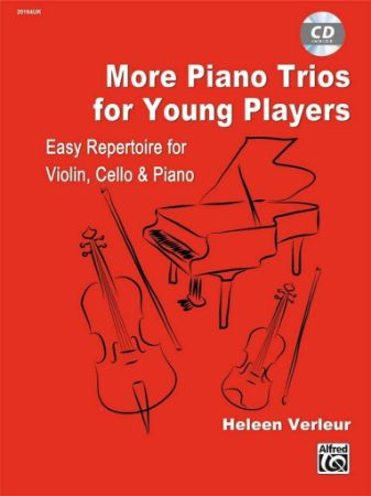VERLEUR:MORE PIANO TRIOS FOR YOUNG PLAYERS +CD EASY REPERTOIRE