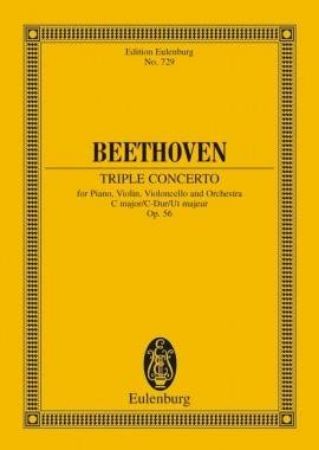 BEETHOVEN:TRIPLE CONCERTO STUDY SCORE OP.56