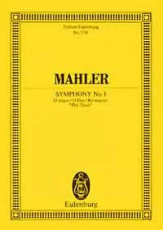 MAHLER:SYMPHONY NO.1, STUDY SCORE