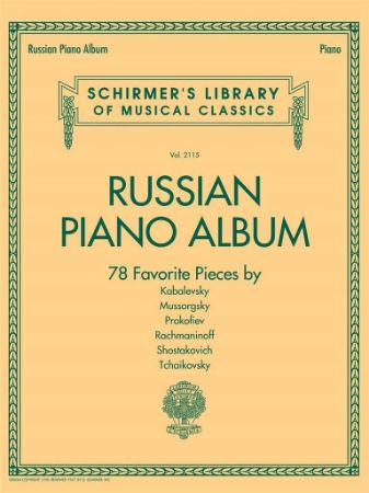 RUSSIAN PIANO ALBIM 78 FAVORITE PIECES