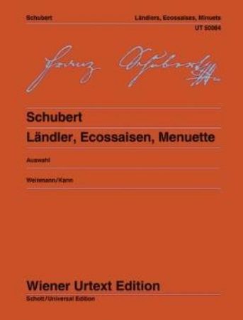 SCHUBERT:LNDLER,ECOSSAISEN,MENUETTE PIANO