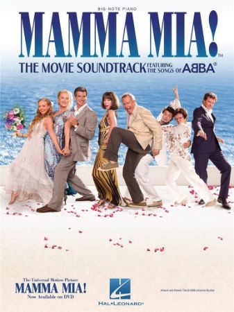 MAMMA MIA! THE MOVIE SOUNDTRACK ABBA BIG NOTE (EASY) PIANO