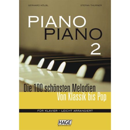PIANO PIANO 2 DIE 100 SCHONSTEN MELODIEN VON KLASSIK BIS POP + 2CD