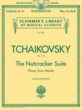 TCHAIKOVSKY:THE NUTCRACKER SUITE 4HANDS