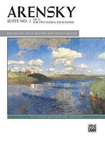 ARENSKY:SUITE NO.1 OP.15 FOR TWO PIANOS,FOUR HANDS