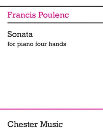 POULENC:SONATA FOR PIANO 4 HANDS