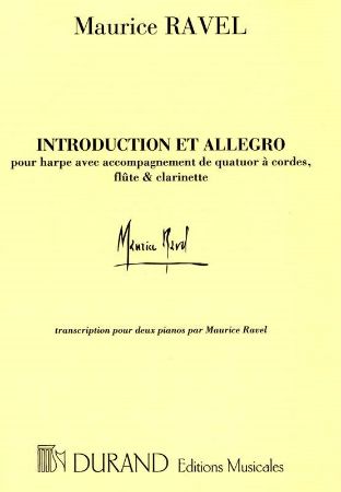 RAVEL:INTRODUCTION ET ALLEGRO  2 PIANO