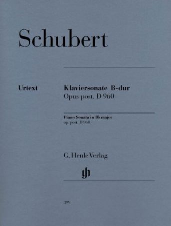 SCHUBERT:SONATE B-DUR D 960