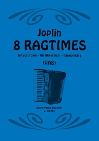 JOPLIN:8 RAGTIMES FOR ACCORDION