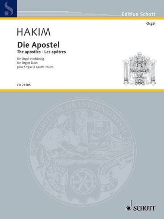 HAKIM:DIE APOSTEL/THE APOSTLES FOR ORGAN DUET