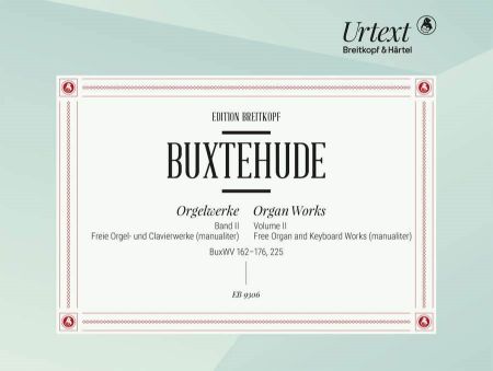 BUXTEHUDE:ORGAN WORKS BUXWV 162-176,225 VOL.2