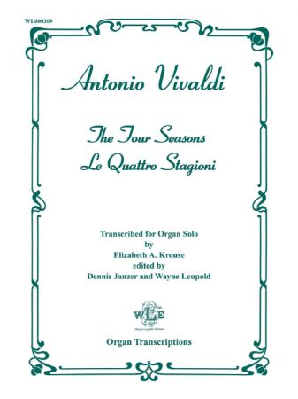 VIVALDI:THE FOUR SEASONS ORGAN SOLO