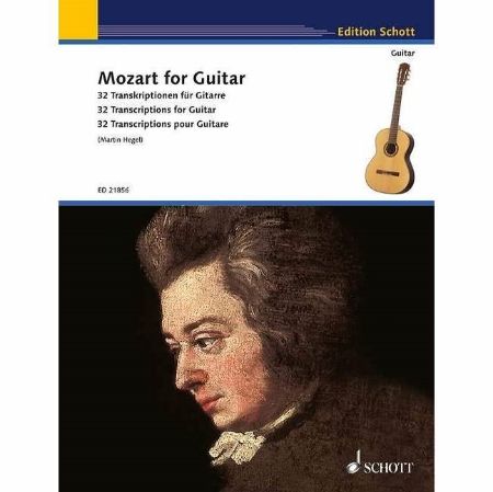 MOZART FOR GUITAR 32 TRANSCRIPTIONS FOR GUITAR