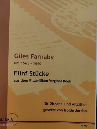 FARNABY:FUNF (5) STUCKE AUS DEM FITZWILLISM VIRGINAL BOOK