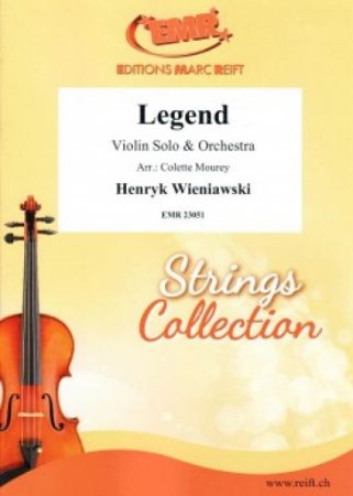 WIENIAWSKI:LEGEND VIOLIN SOLO & ORCHESTRA