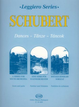 SCHUBERT:DANCES/TANZE YOUTH STRING ORCHESTRA SCORE AND PARTS