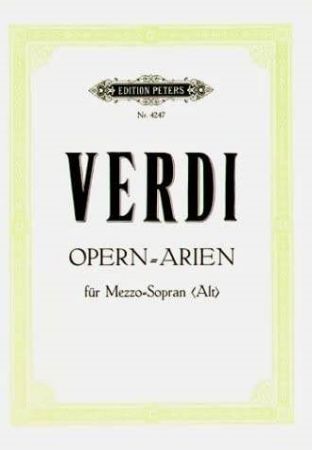 VERDI:OPERN ARIEN MEZZOSOPRAN