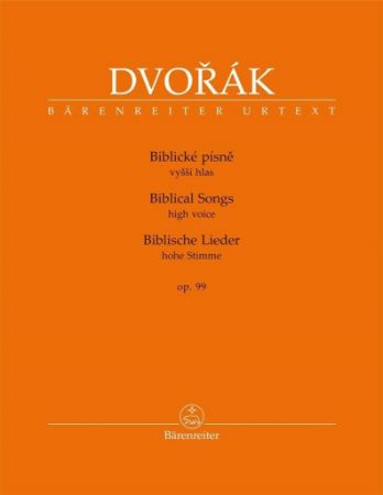 DVORAK:BIBLICAL SONGS OP.99 HIGH VOICE