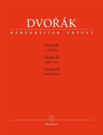 DVORAK:SONGS II HIGH VOICE