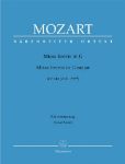 MOZART:MISSA BREVIS IN G,KV 140 VOCAL SCORE