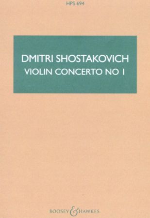 SHOSTAKOVICH:VIOLIN CONCERTO NO.1 STUDY SCORE