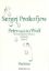 PROKOFIEFF:PETER UND WOLF OP.67 SCORE