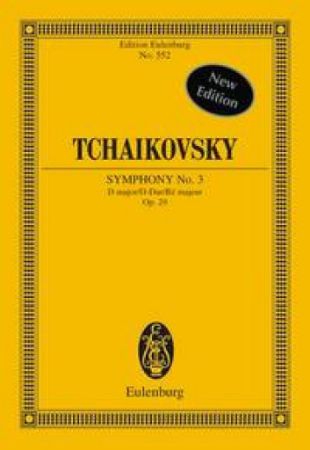 TCHAIKOVSKY:SYMPHONY NO.3 STUDY SCORE